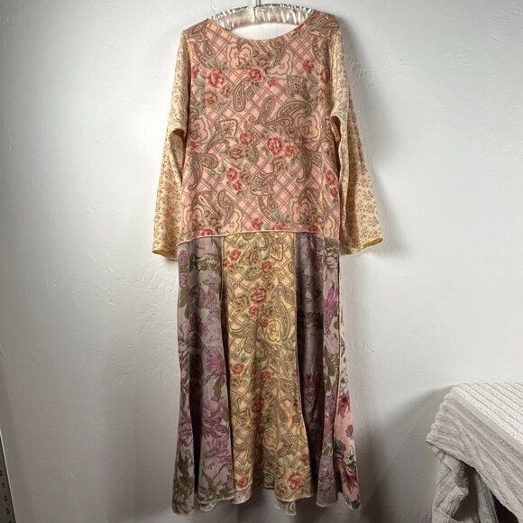 Bergdorf Goodman Staley Gretzinger The Shirts Paisley Patchwork Cottage Dress